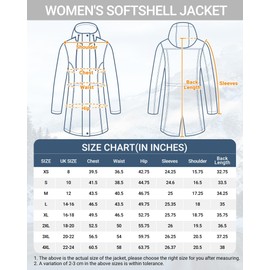 Outdoor Ventures Softshell Jacket Ladies Rain Jacket Functional Lightweight Rain Coat Windbreaker Waterproof Hiking Jacket Breathable Outdoor Jacket with Hood for Spring Fall Winte Olive Green S