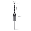 sourcing map Square Hole Drill Bit for Wood 10mm Hollow