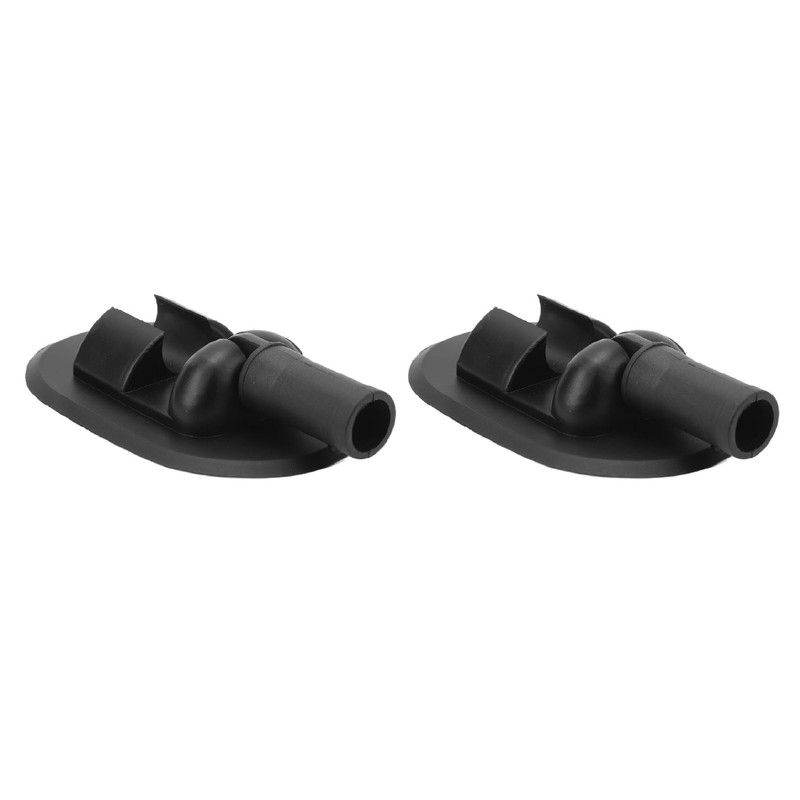 2PCS Inflatable Boat Tent Base PVC 180 Degree Rotation Kayak