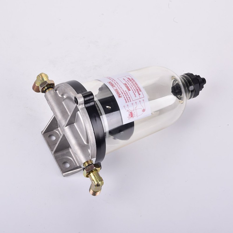 Diesel fuel water separator filter Stainless steel element Bowl Fuel