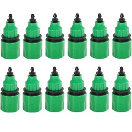 BetterJonny 12 x Plastic Hose Connectors 4/7 and 8/11, Garden Tap Connector, Irrigation Sprinkler Connector, Quick Connector for Garden Hoses, Made of Plastic, Watering for Garden Hose