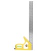 ANKROYU Combination Square, Stainless Steel Combination Angle Ruler, Adjustable Portable