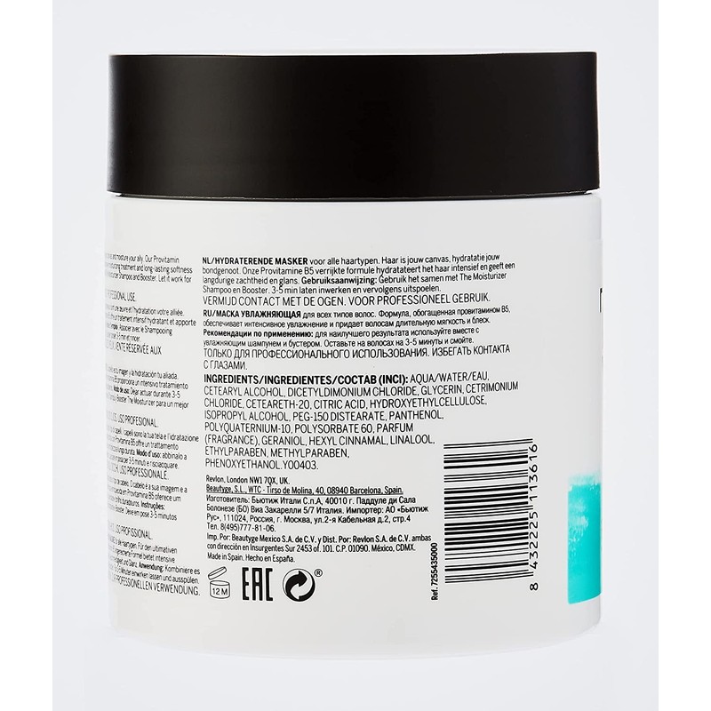 Revlon pro you the moisturiser hydrate mascarilla 500 ml