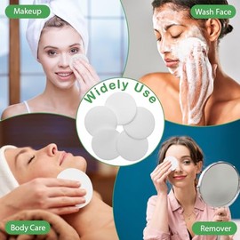Luxiv 84 Esponjas Faciales Comprimidas, Esponjas Limpiadoras Faciales para Esteticistas, Esponjas Redondas de Maquillaje Comprimidas para Lavar El Rostro, Esponjas Exfoliantes Y Desmaquillantes para M