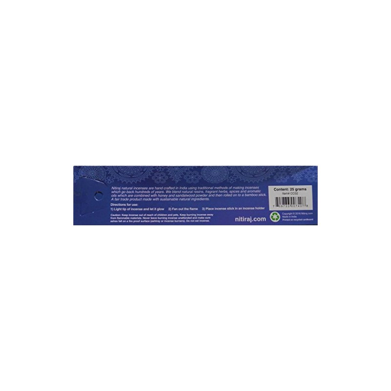 Nitiraj Blue Champa Natural Relaxation Incense 25gm Single Packet