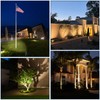 Junview 30W LED Spotlight Outdoor 120V Waterproof Spot Light 3000LM