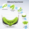 Silicone Cover Compatible with Meta/Oculus Quest 3 Accessories, VR Silicone