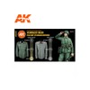 AK Acrylics 3Gen Figure Set AK11627 German Field Grey Uniforms