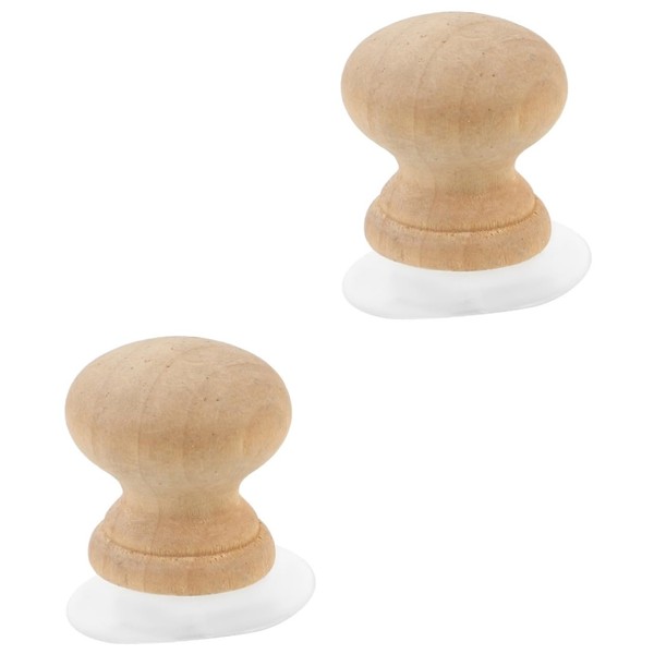 TEHAUX 2pcs Quilting Ruler Handle Tool Strong Suction Accurate Measurements