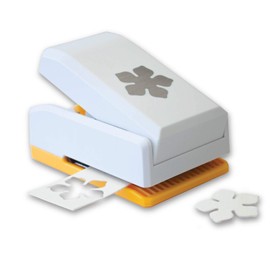 PUNCH BUNCH Medium Punch, Bellflower 1"X1"