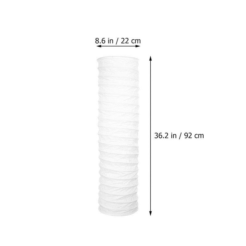 ABOOFAN Paper Floor Lamp Shade Replacement, 2pcs Creative Standing Lamp