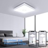 Airand LED Ceiling Light Fixtures Flush Mount 12.8inch 24W Bright