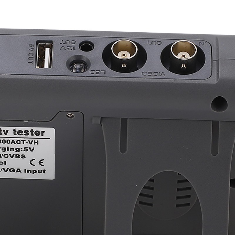 CCTV Camera Tester 8MP 5 Inch Screen VGA HD Multimedia
