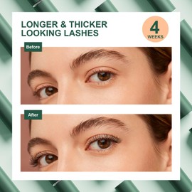 QIAHEE Eyelash Serum, Lash Serums for Thicker, Longer and Fuller Eyelashes, Eyelash Growth Serum