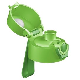Jarlson® Replacement Lid for Charli and Mali Drinking Bottle, Can be Used for 350 ml and 500 ml Bottles, Replacement Parts, Replacement (Mali Lid (Chug Drinking Spout), Light Green)