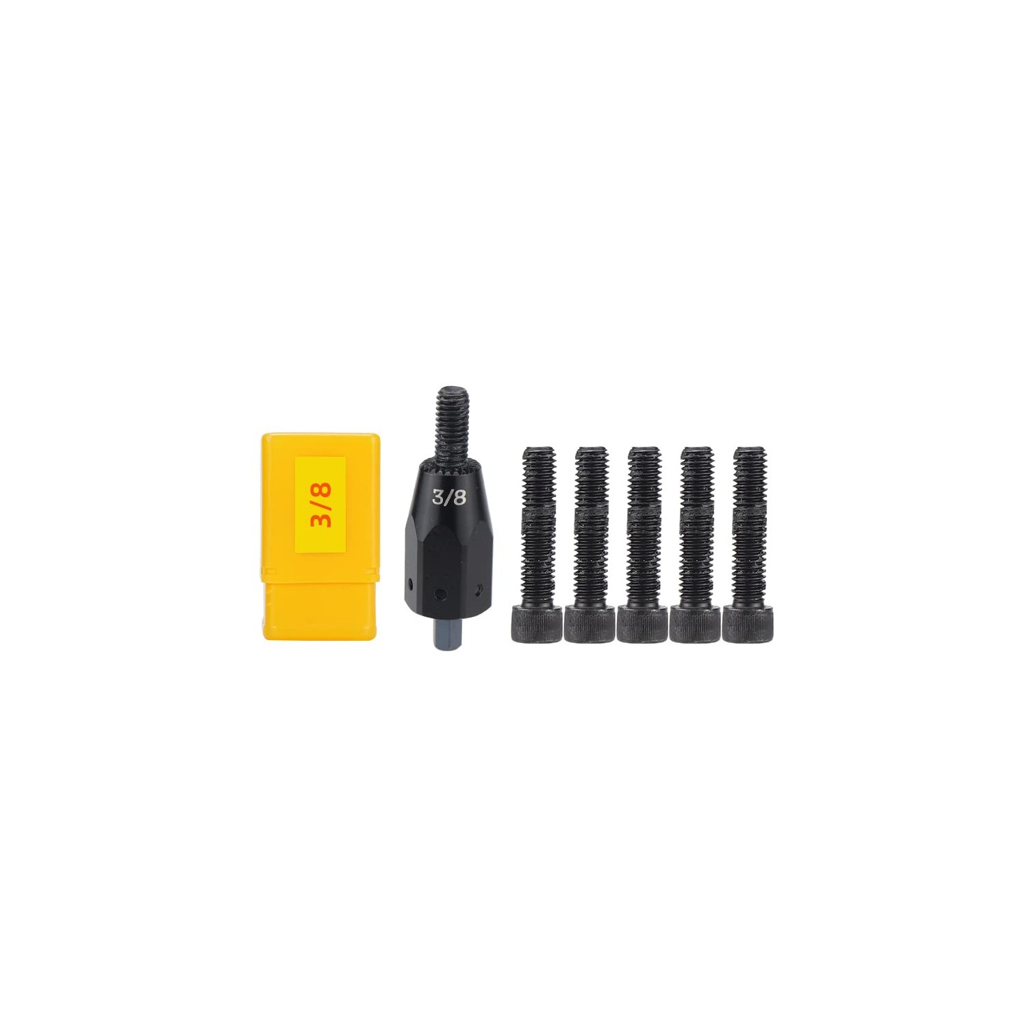 Pneumatic 3/8 Self-Locking Rivet Nut Gun Head with (Replacement Mandrel ...