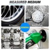 MEANLIN MEASURE 0~100Psi Stainless Steel Liquid Filled Pressure Gauge 1/4"
