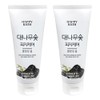Amorepacific Happy Bath Bamboo Charcoal Sebum Absorbing Cleansing Foam 200g 2ea