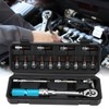 ZTY‑18 Bicycle Repair Kit Adjustable Torsion Wrench Spanner Hand Shop