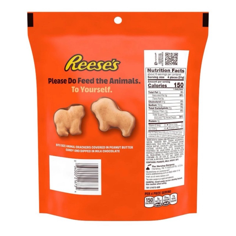 Reeses 🔴 New Limited Edition Reeses Dipped Animal Peanut Butter