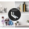 DOJA Barcelona Shelf Bracket for Shelf Board 4 Plastic Covered