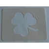 2 x Shamrock Face Painting Stencils St Patricks Day Reusable