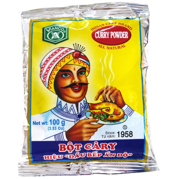 Bianco INDIAN CHEF BRAND Curry Powder, 3.5 oz (100 g)