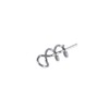 Pwshymi 100PCS/Bag Fishing Lure Spring Twist Lock Fishing Hook Centring