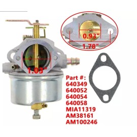 PCC 640298 640349 640052 Carburetor For Tecumseh OH195SA 72525G OH195SA 72554G GCA81