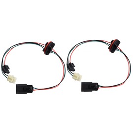 MACHSWON 2 Pcs Headlight Lamp Wiring Harness Light Wire 68193062AB 628193062AA for Do-dge for Ram 1500 2500 3500 4500 5500 2010-2022 Quad Halogen Only