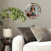 Library Silent Wall Clock 30x30cm Round Glass for Quiet Spacessheet