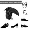 GONGKANGYUAN 10 Pack Shoe Bags for Travel Satin Fabric Shoe
