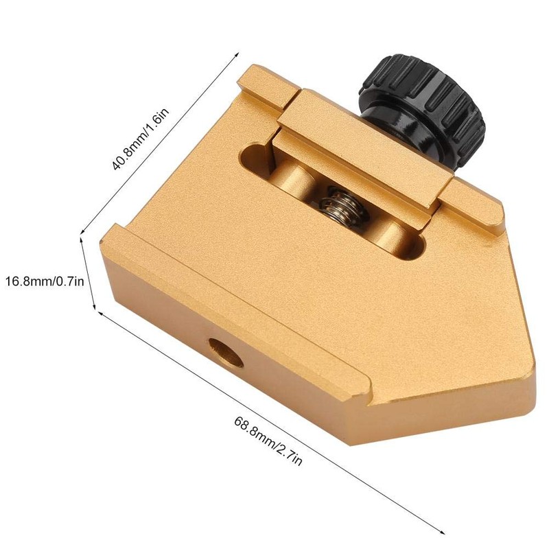 Woodworking Ruler Locator, 45 Degree Line Writer Marking Gauge with