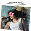 Outanaya Plush Heart Eye Mask for Sleeping Comfortable Nap Eye