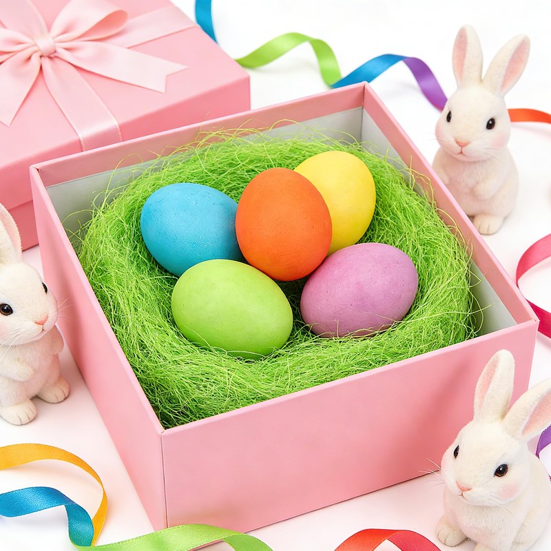 30g Easter Green Grass, Easter Fake Grass, Easters Basket Grasses,