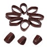 Gatuida 20pcs Leather Watch Band Watch Strap Retainers Deep Replacement