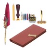 Dip Calligraphy Pen Set Feather Ink Sac Fountain Pen Gift
