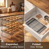 Cooling Racks for Baking, 3-Tier Stackable Wire Cooling Rack Set