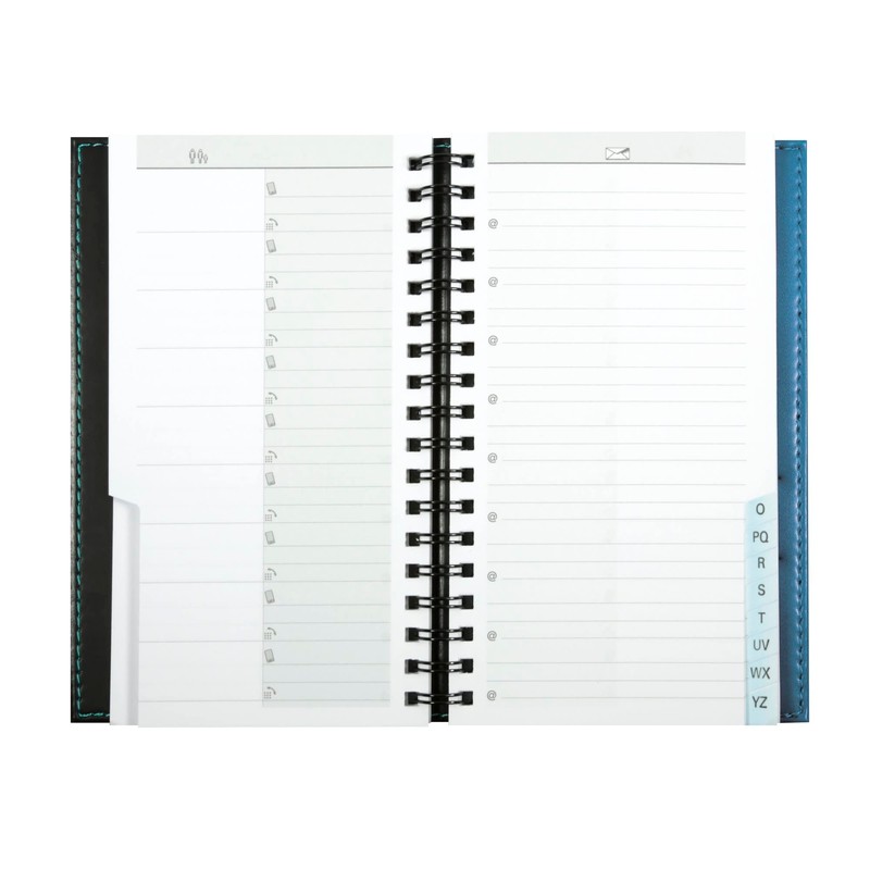 Exacompta Verona 13770E Address Book 9 x 16 cm