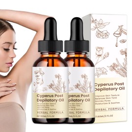 Cyperus Rotundus Oil Cyperus Rotundus Cyperus Rotundus Oil Pure and Natural Cyperus Oil for Hair Removal Moisturising & Soothing to Reduce Body Hair Growth Pack of 2