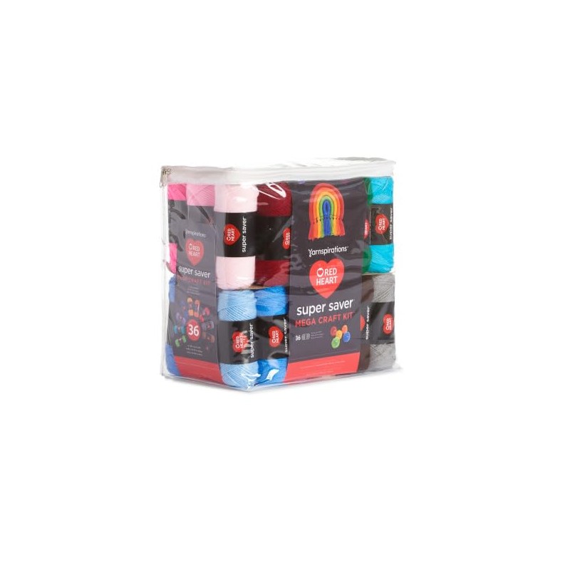 Red Heart Red Heart Super Saver Mega Yarn Craft Kit