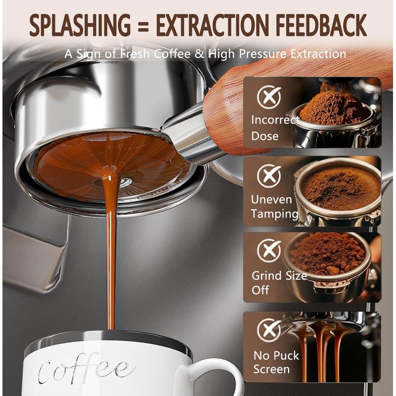 54mm Bottomless Portafilter for Breville Espresso Machines