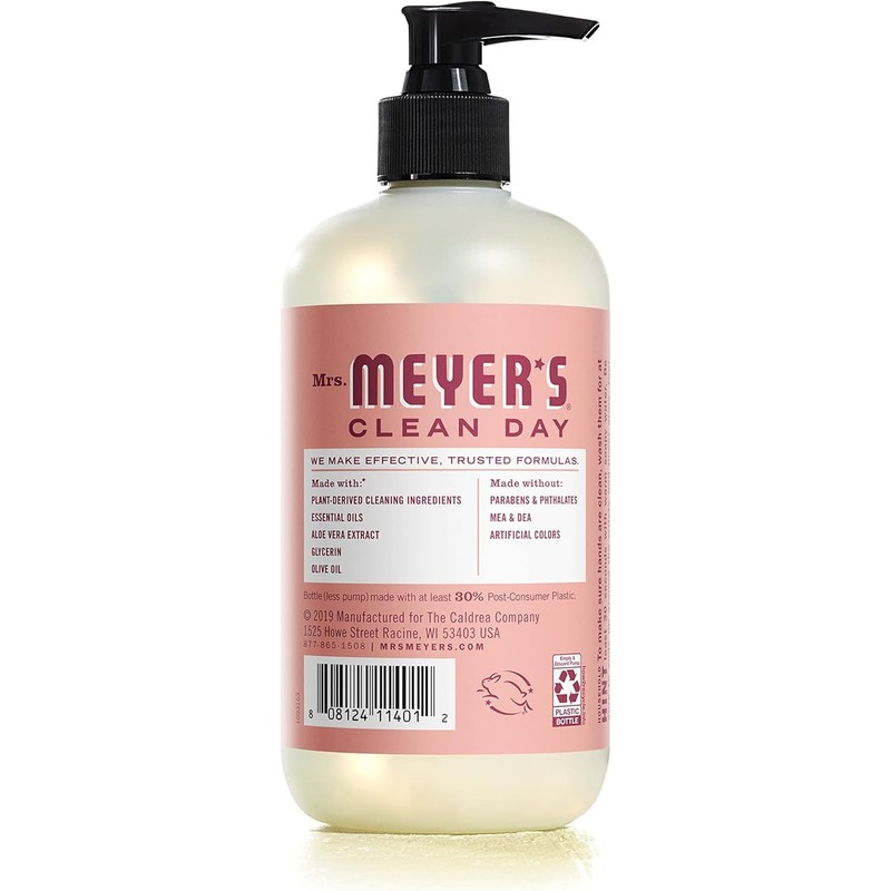 MRS. MEYER'S CLEAN DAY Liquid Hand Soap Rose 12.5 Fl