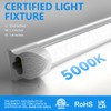 CNSUNWAY 2FT LED Shop Light, 24W 5000K 3600LM Super Bright,