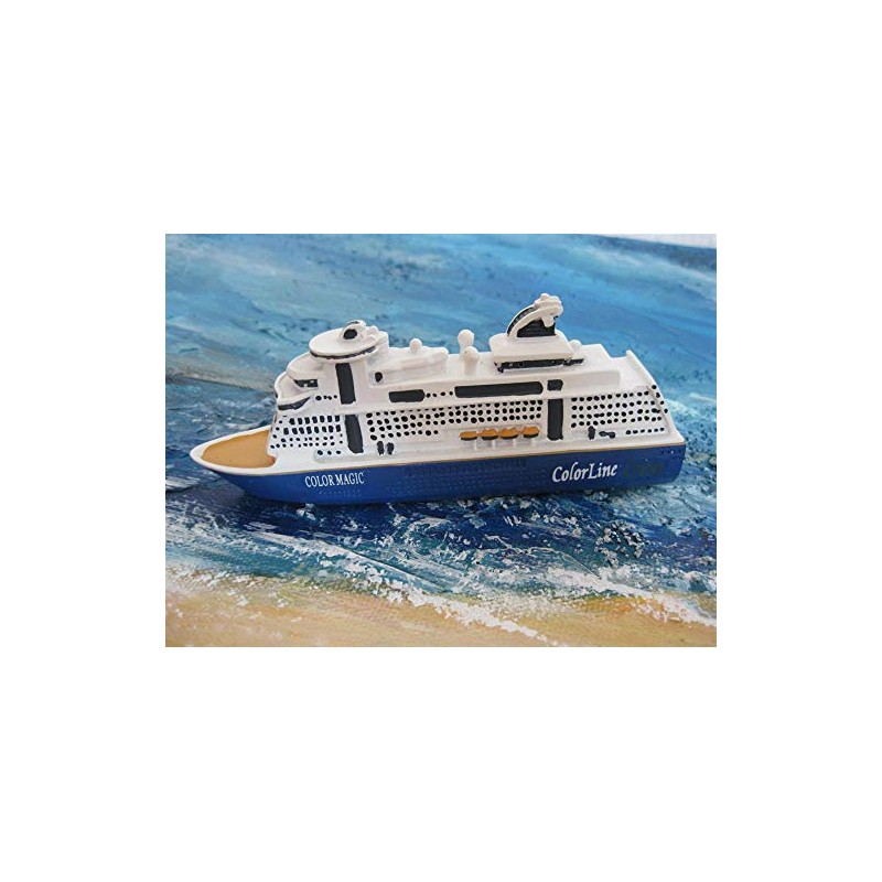 Unbekannt Ship Model MS Color Magic Miniature Approx. 12 cm