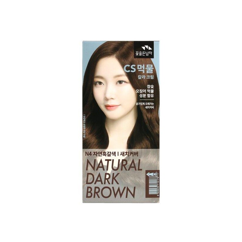 Kkot-eul-deun-nam-ja [꽃을든남자] 뉴 씨에스 CS 먹물 칼라 크림 / N4