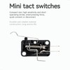 JANDECCN 10Pcs Lead Limit Switch Hinge Lever Bend Arm, SPDT