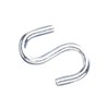 Faithfull CHSH3020 3mm S Hooks Galvanised (Pack of 20)