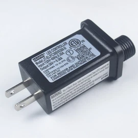 30V LED Controller with 8 Modes, JT-EL/FC300V0300-D Class 2 Power Supply Multifunctional Transformer, Low Voltage Transformer US Plug for LED Light (30v 0.3a)