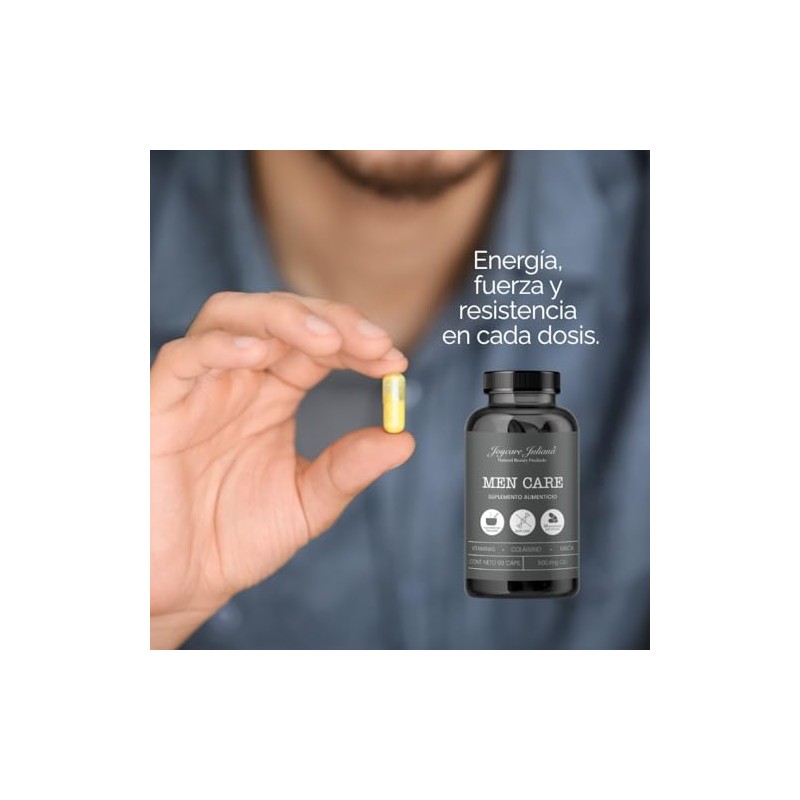 Suplemento Multicomponente Hombre - Maca, Colágeno, Creatina, Vitaminas y Minerales